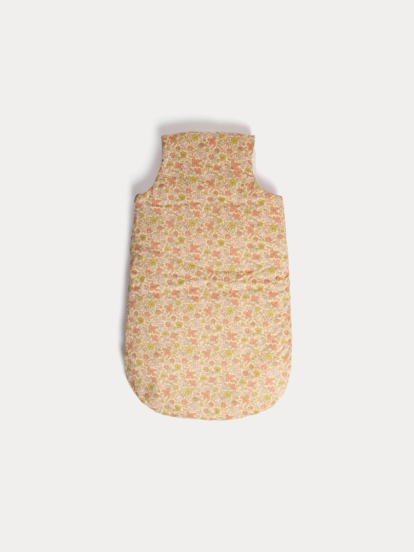 Joujou sleeping bag in yellow Liberty fabric in organic cotton
