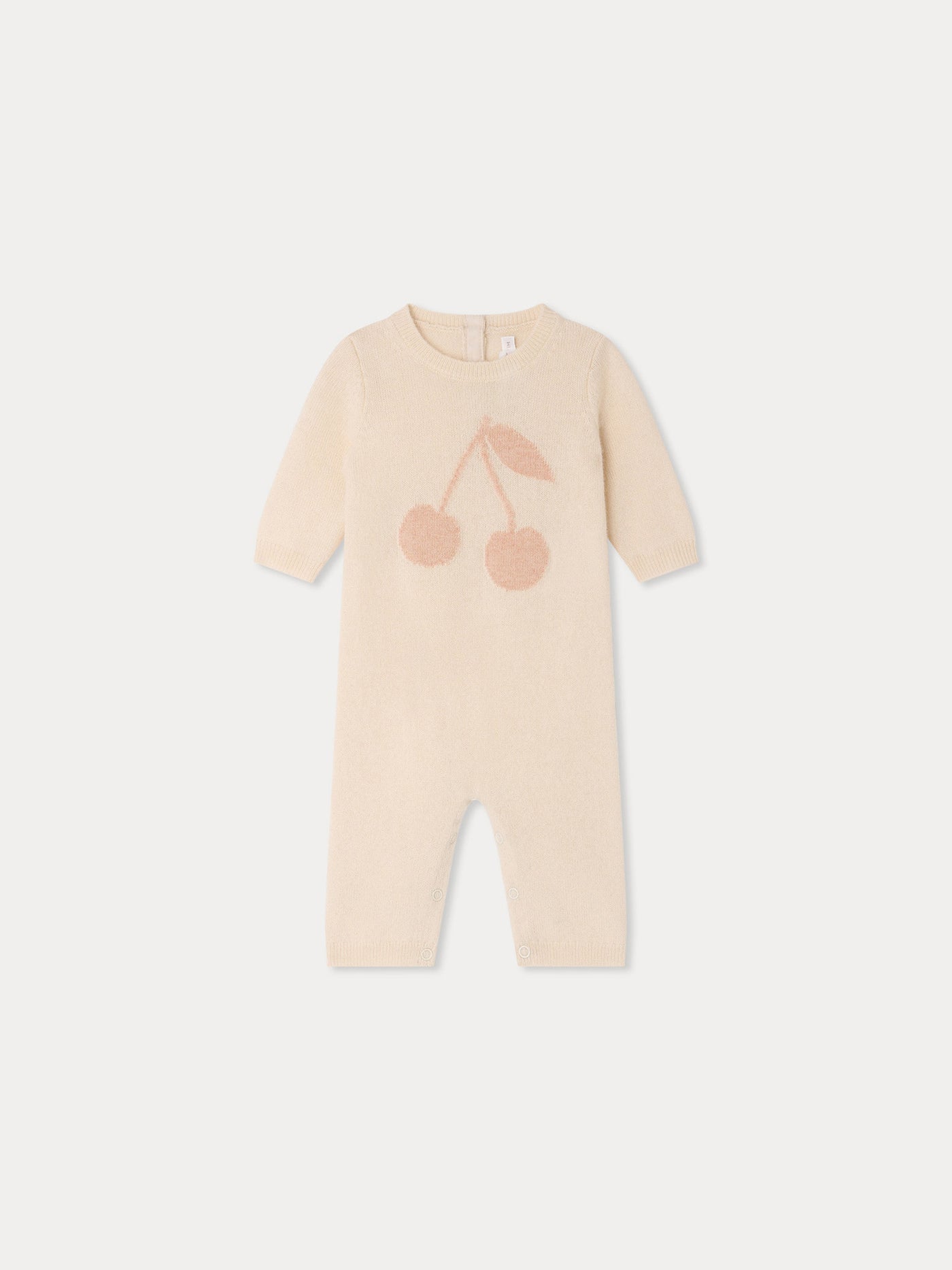 Jumpsuit Tilouana with cherry in cashmere
