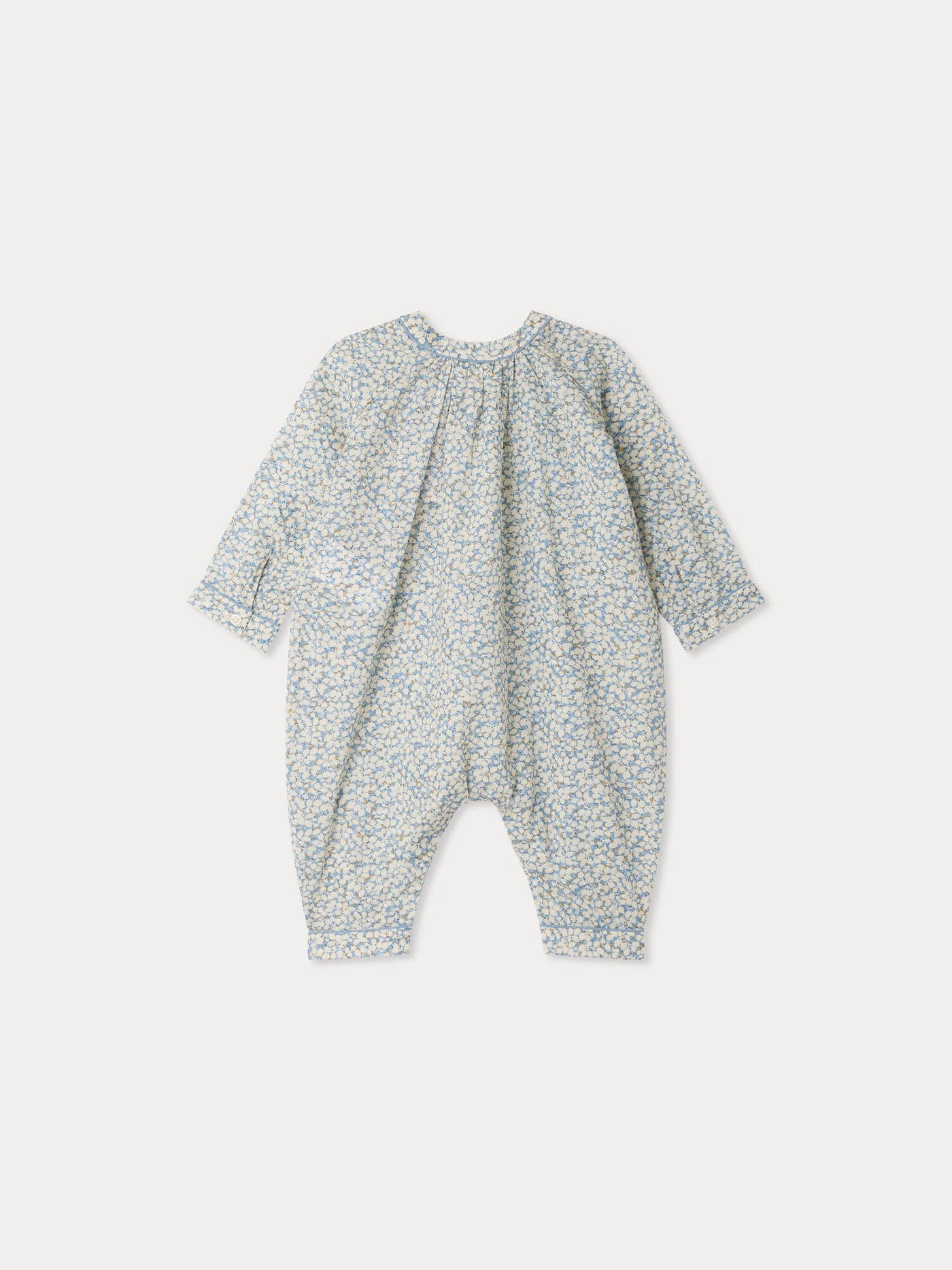 Mattou romper in Liberty organic cotton fabric