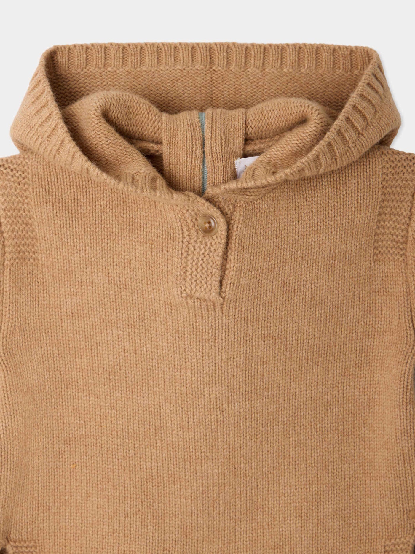 Tainy camel hooded Burnou