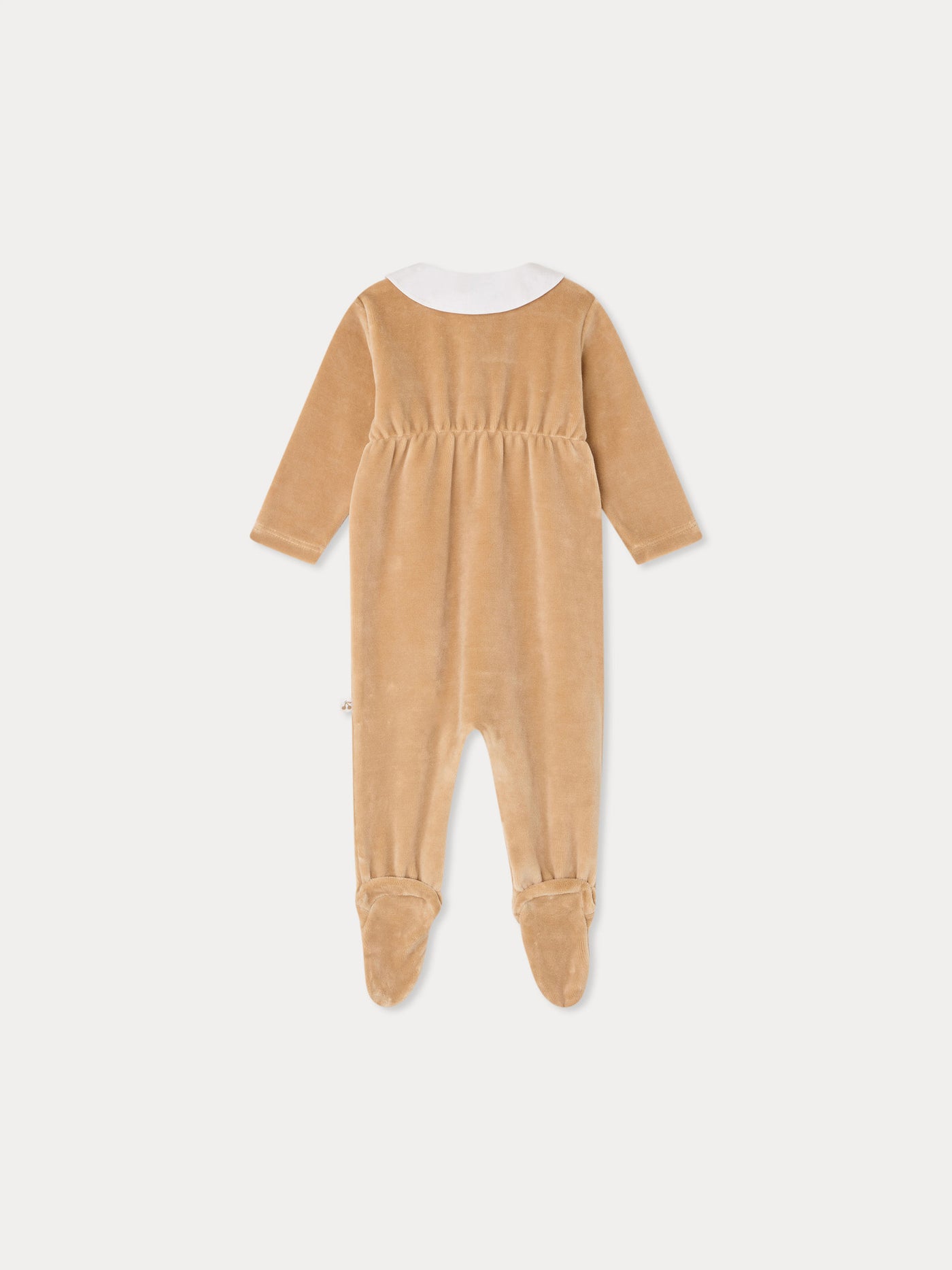 Tilouan pyjamas with embroidered sheep collar in organic cotton