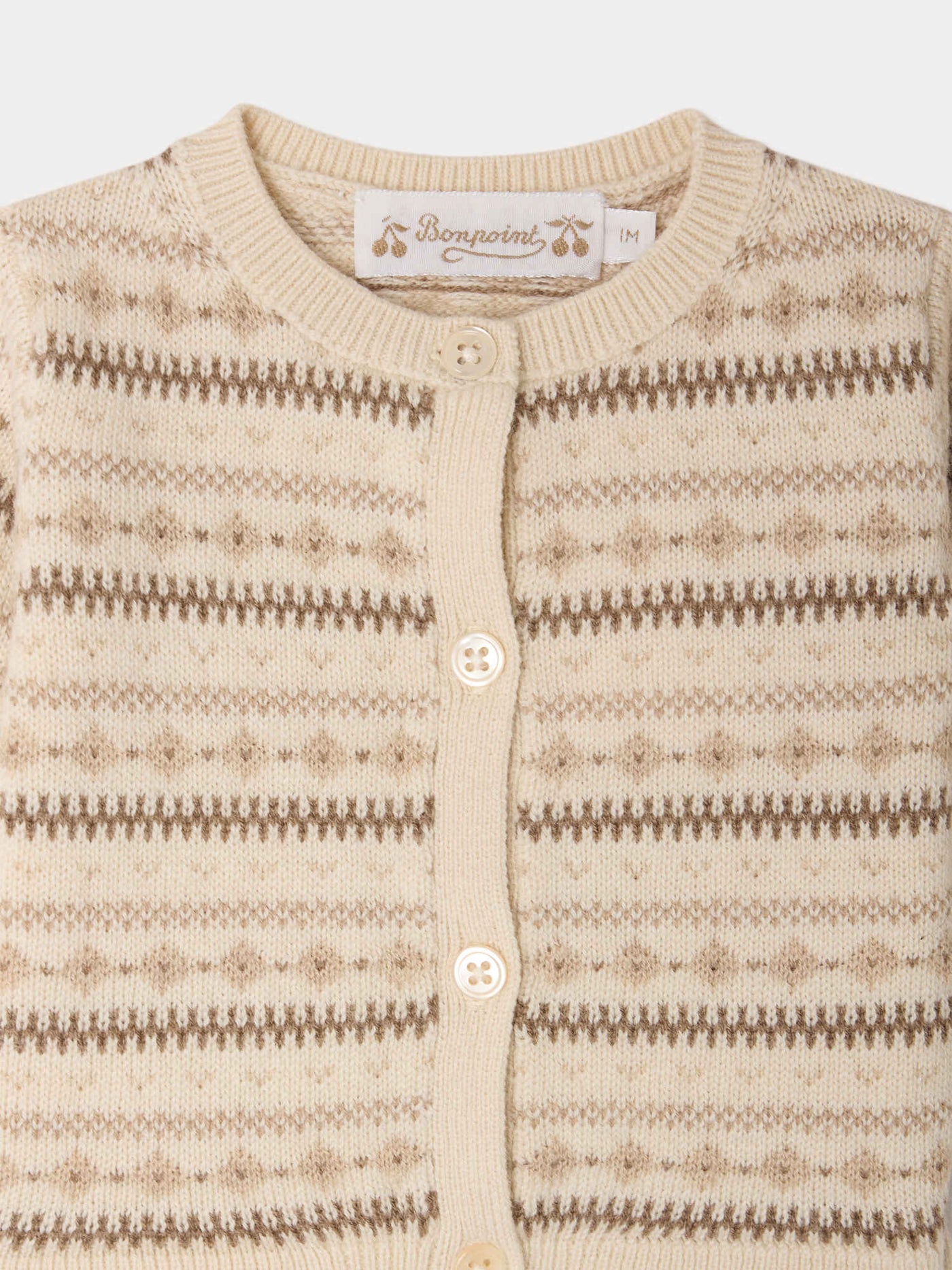 Grifin round neck jacquard set