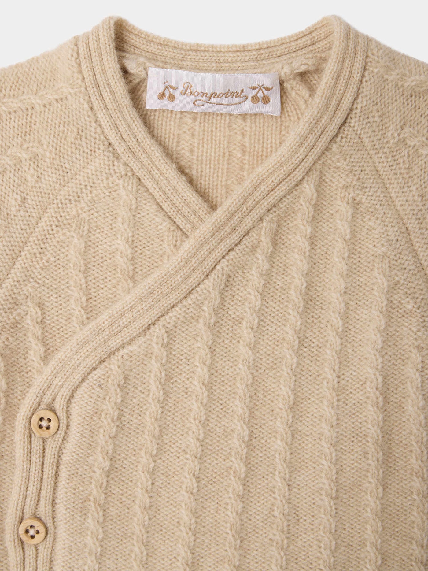 Myrtil cable-knit set in cashmere