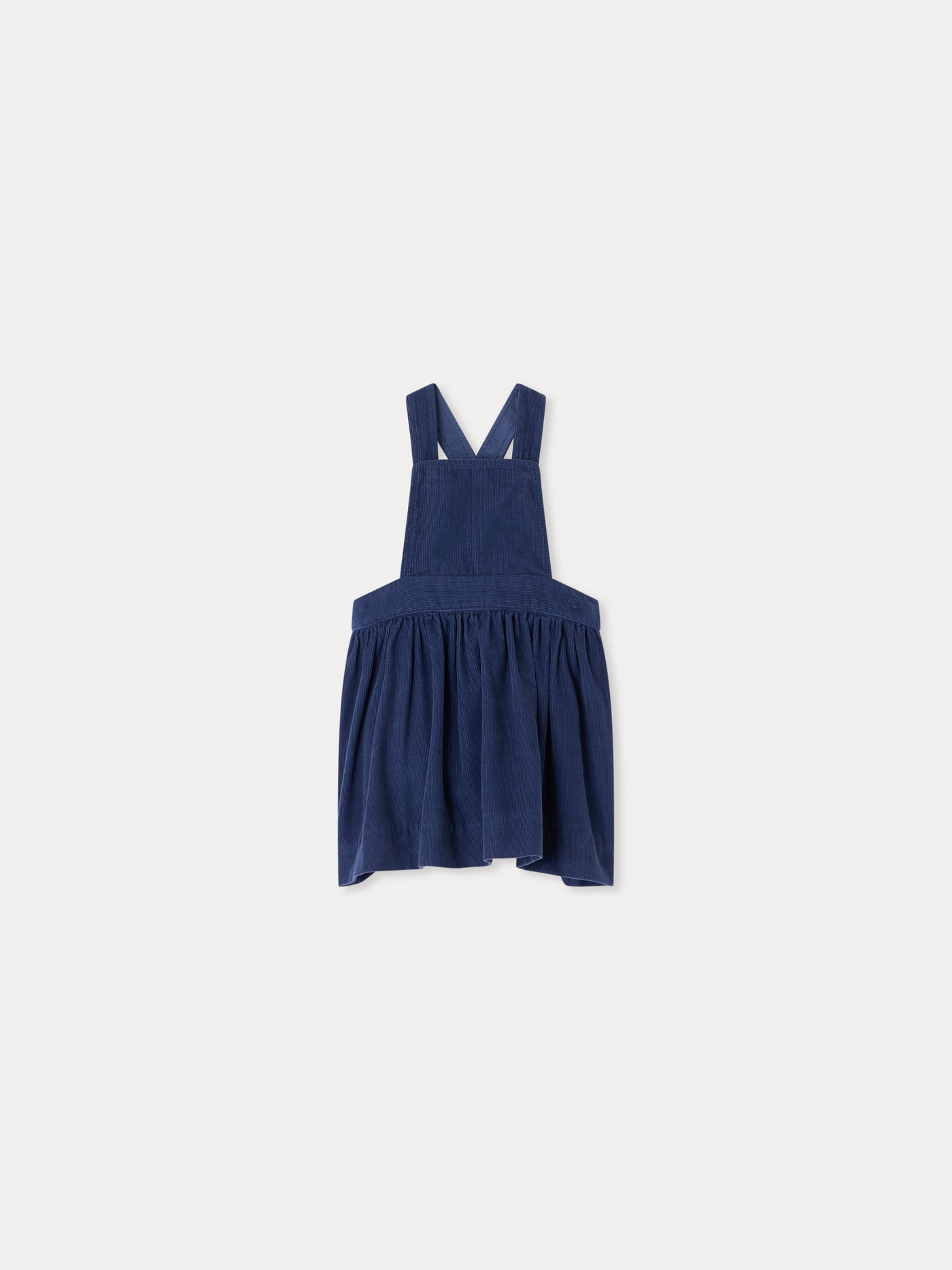 Anise pinafore baby dress in organic cotton