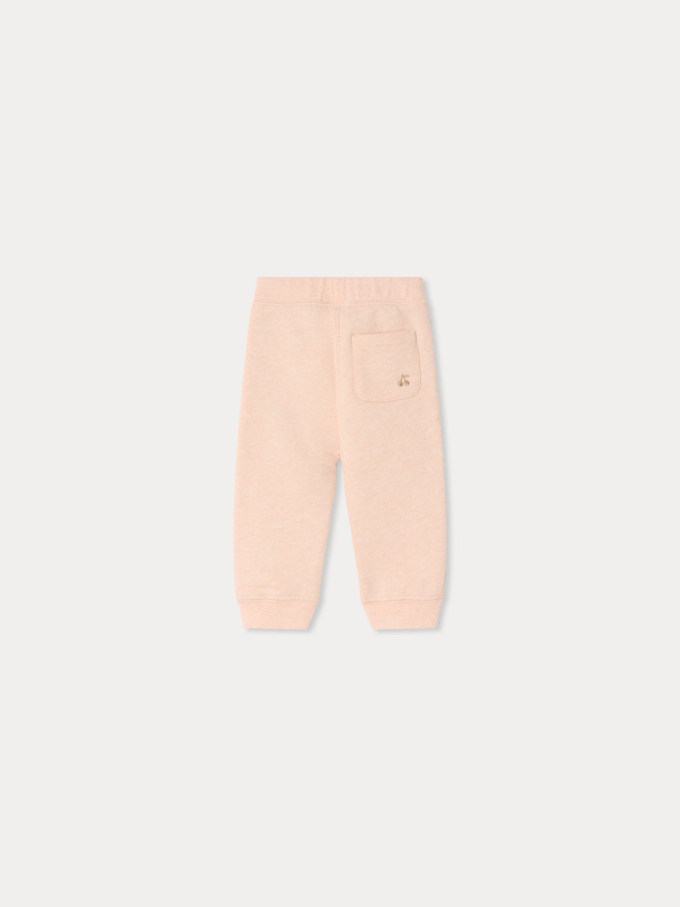 Bambo coral baby joggers in organic cotton
