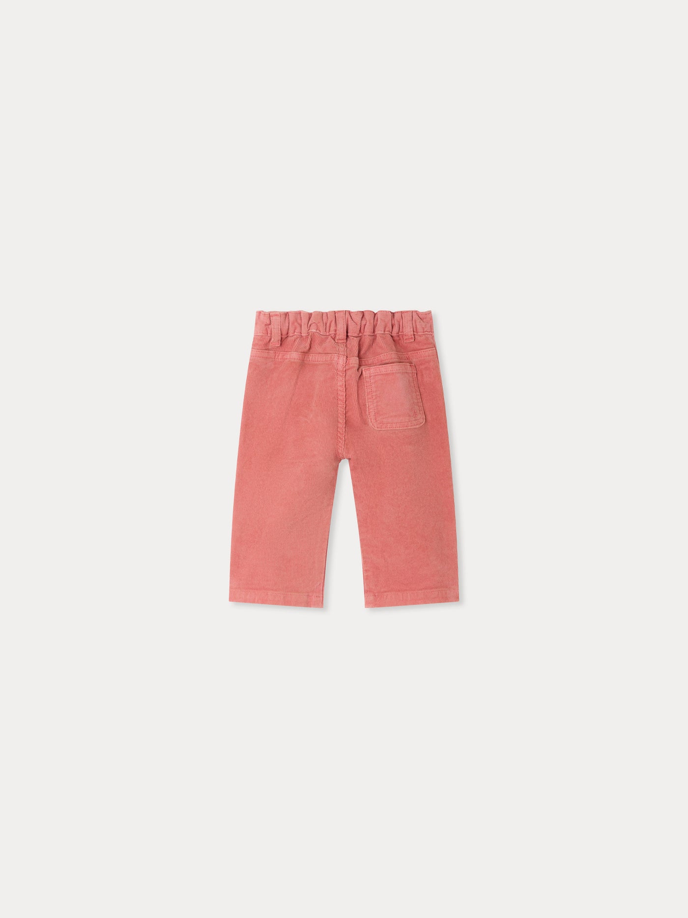 Bellino baby trousers in pink organic cotton