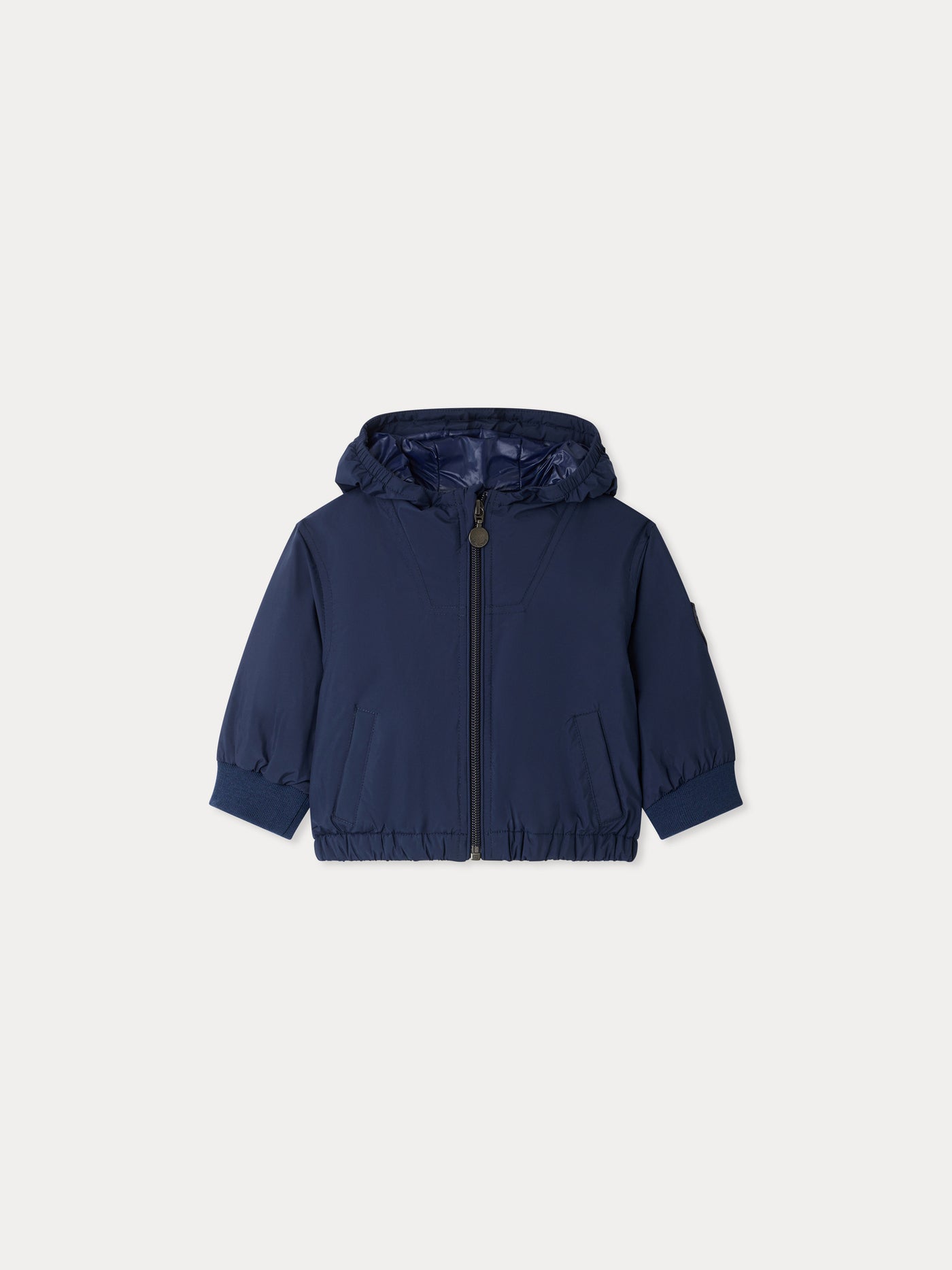 Mikey baby raincoat in navy