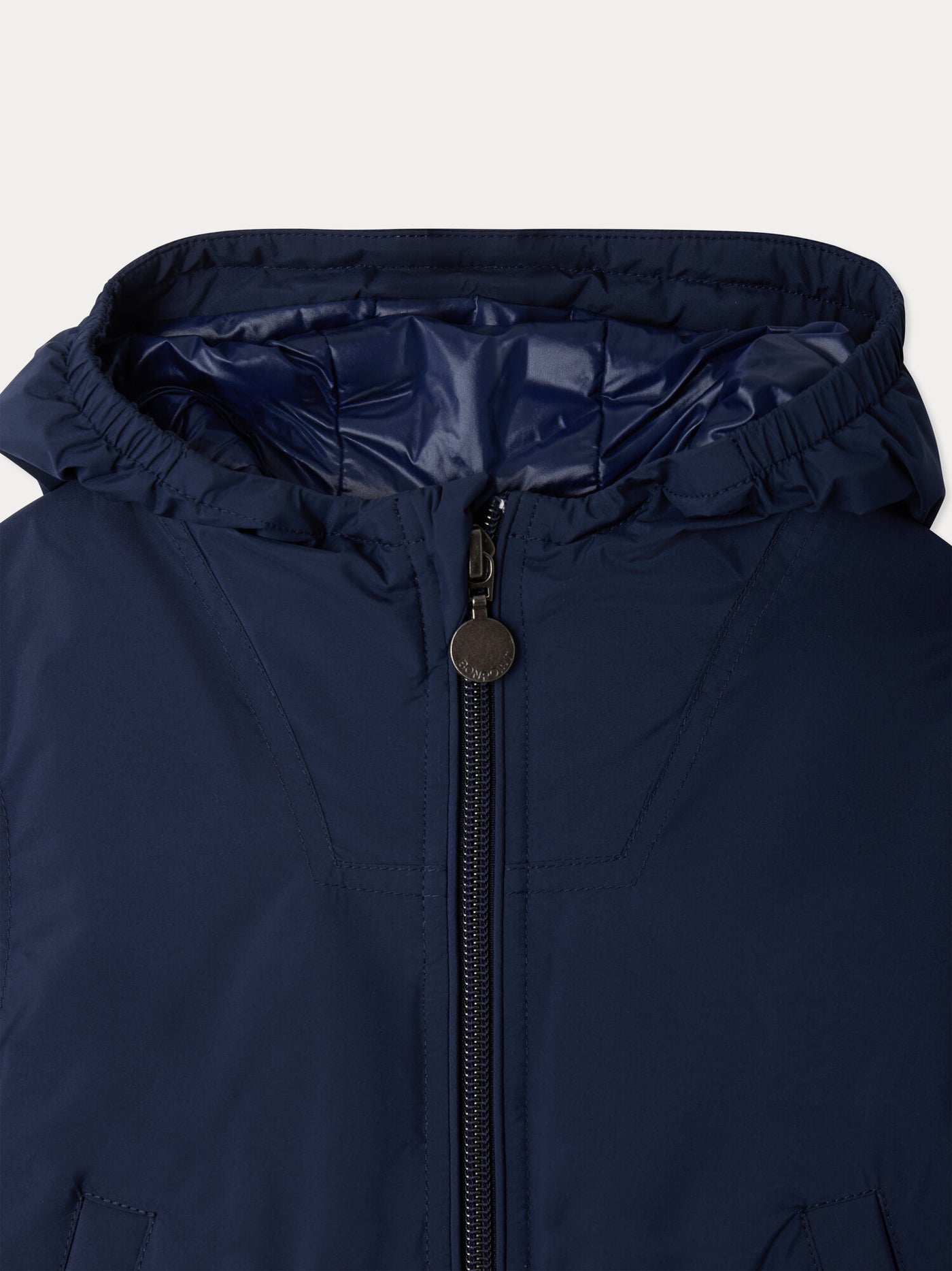 Mikey baby raincoat in navy
