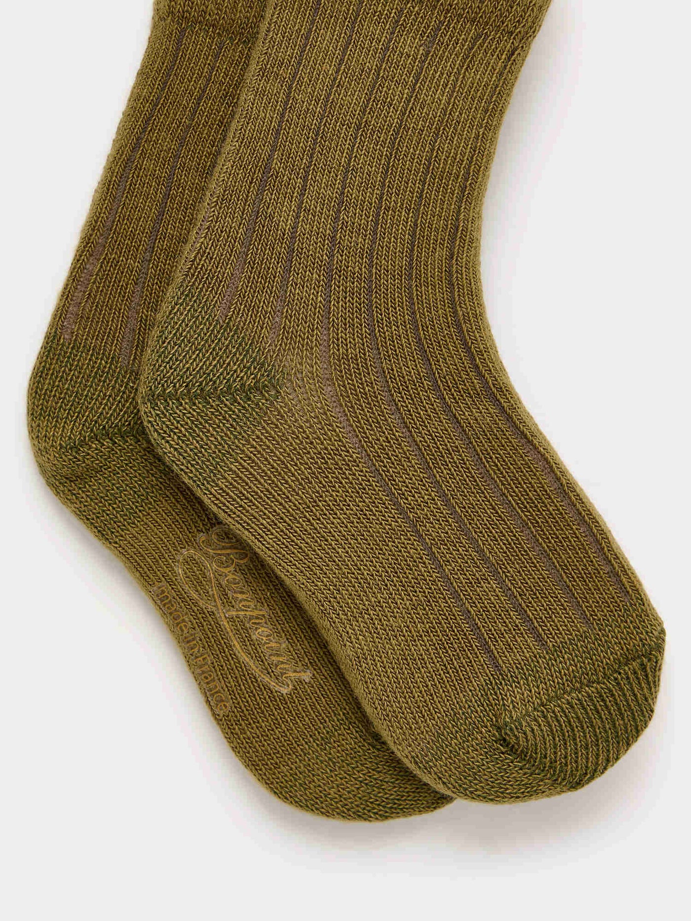 Elwen baby socks khaki