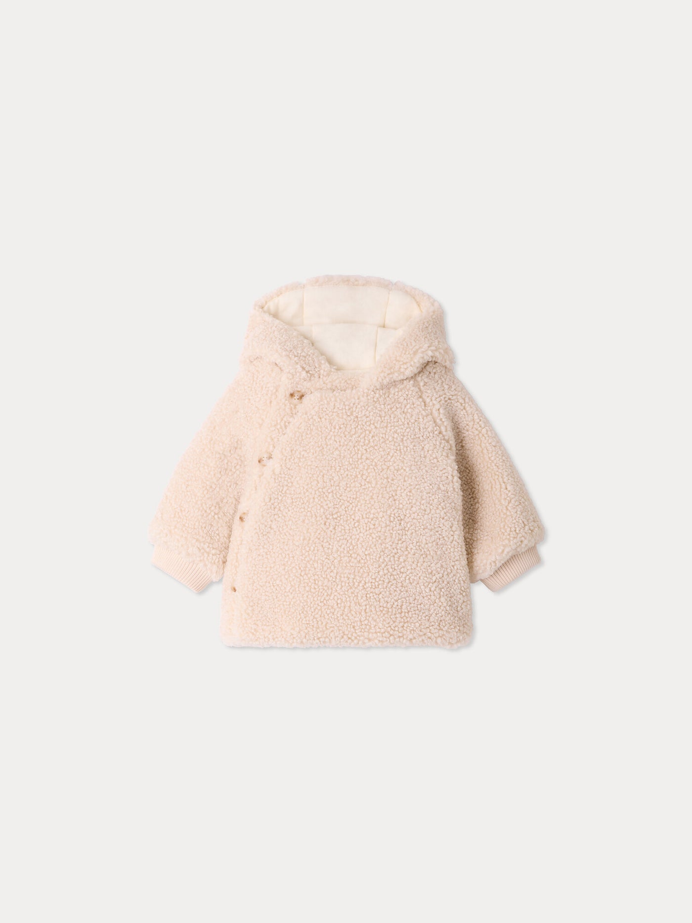 Thala baby jacket in faux fur