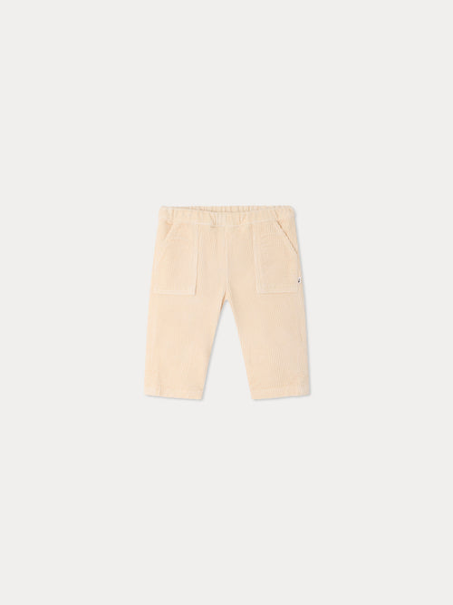 Thursday baby ivory pants in organic cotton
