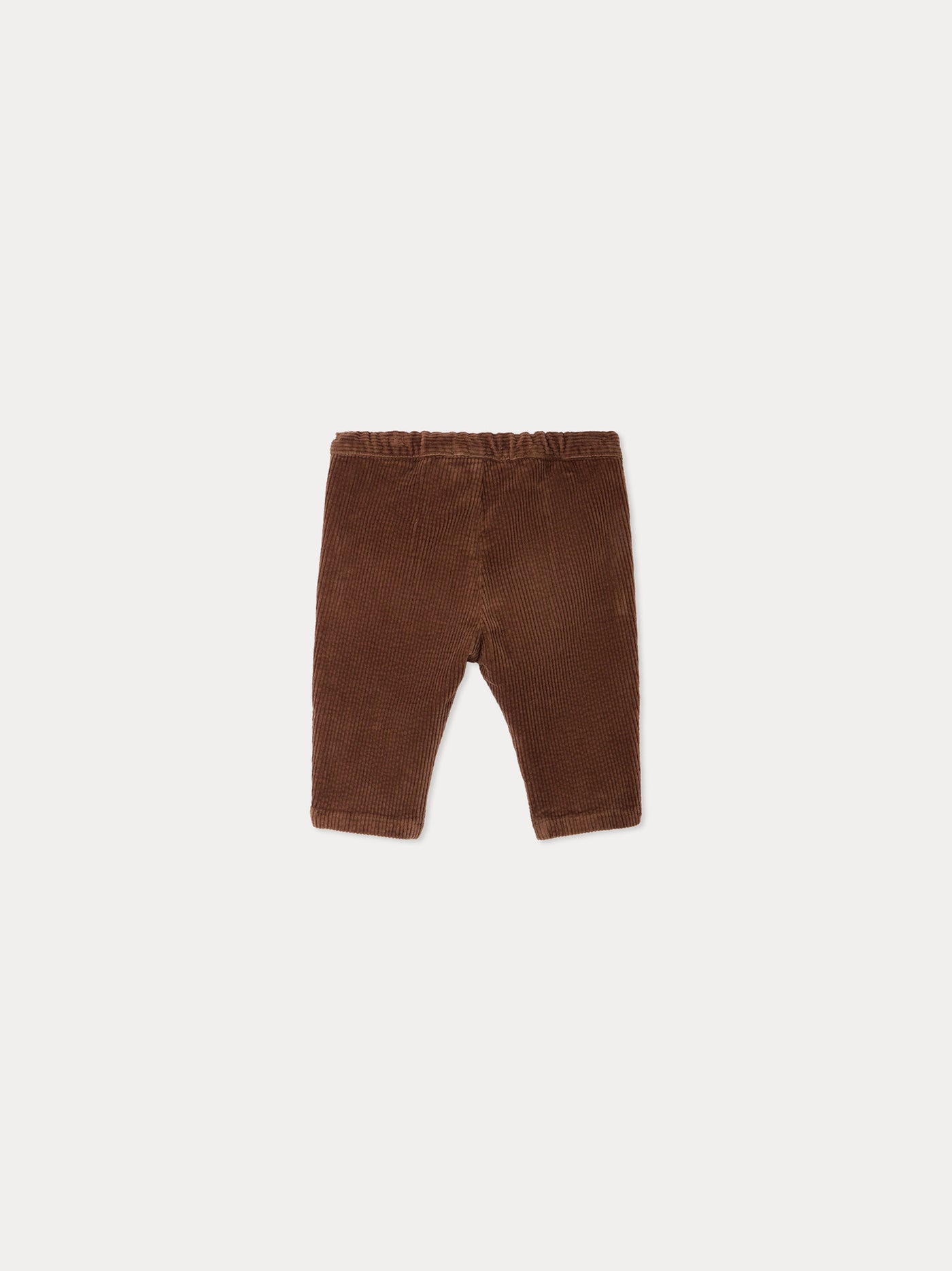 Thursday baby trousers in liquorice organic cotton