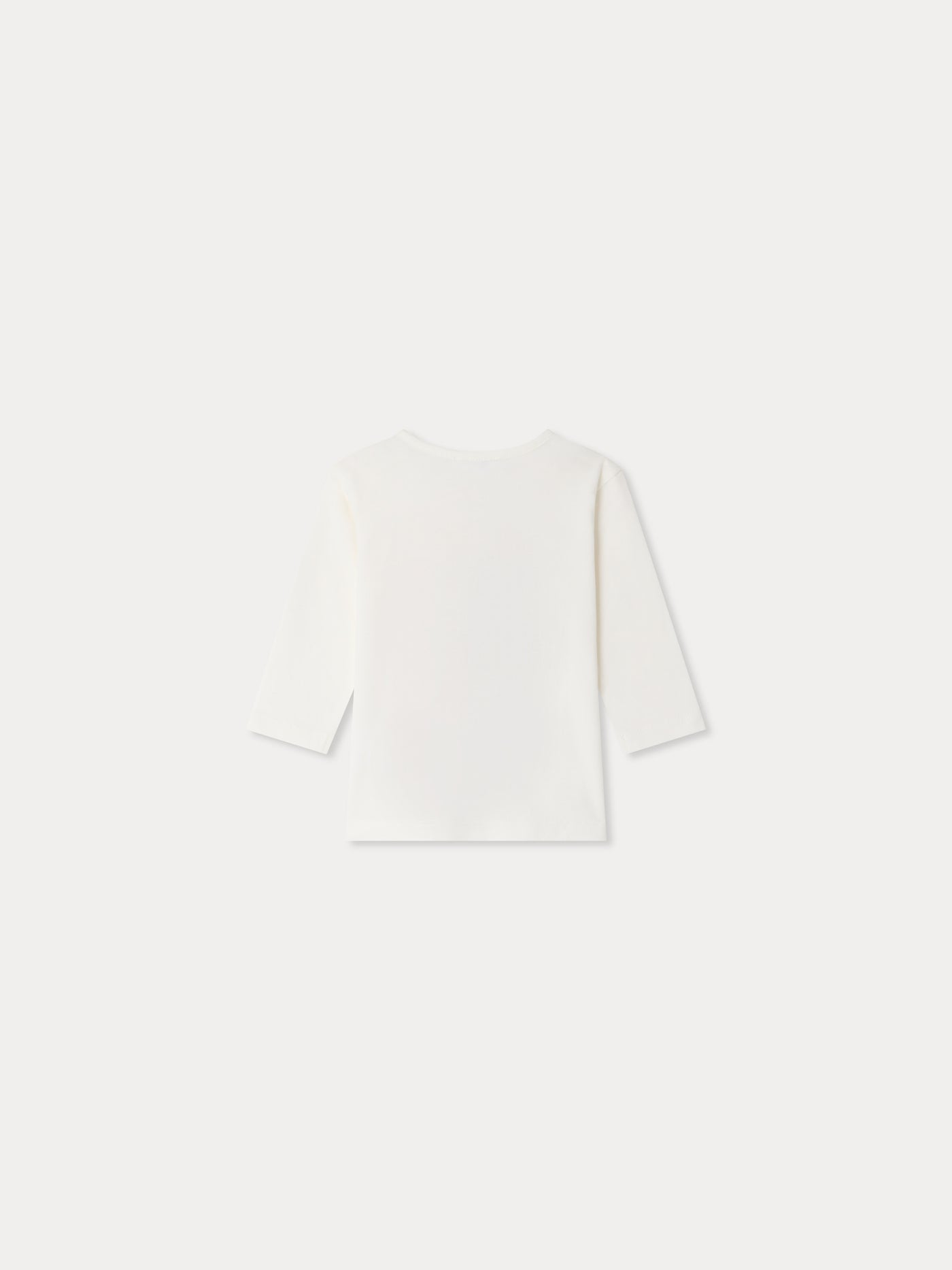 Bonpoint x Maison Kitsuné Tahsin baby fox print T-shirt in organic cotton