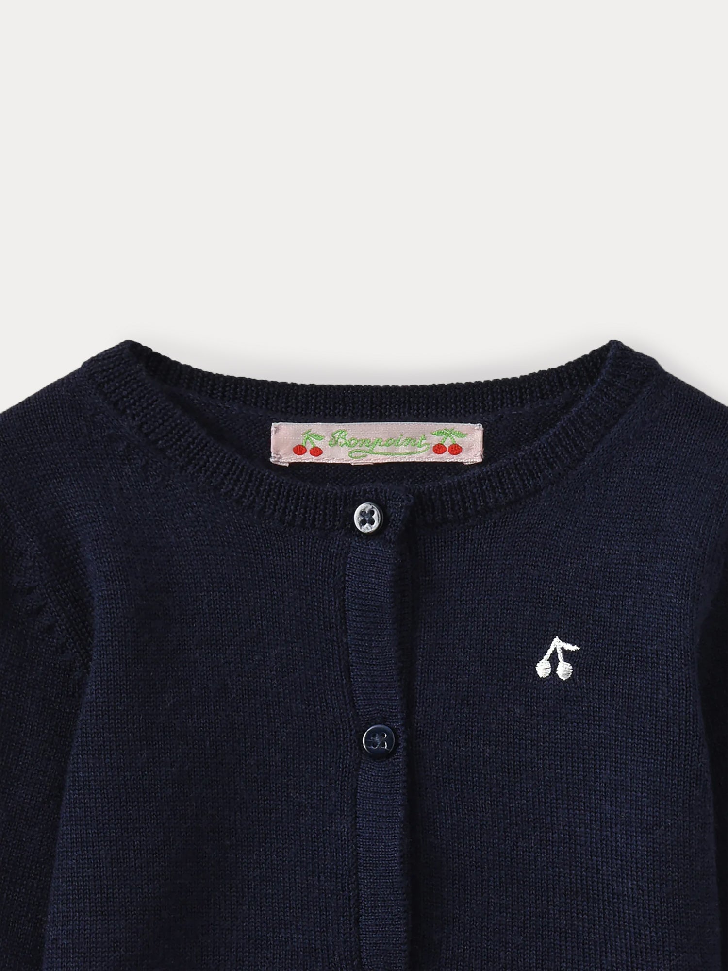 Babies cardigan Navy Bonpoint