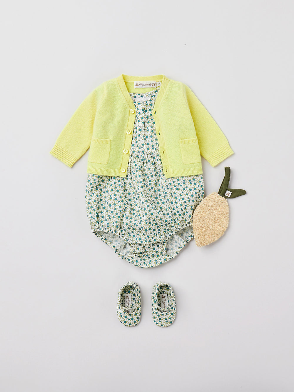 Tahiel Cardigan neon yellow