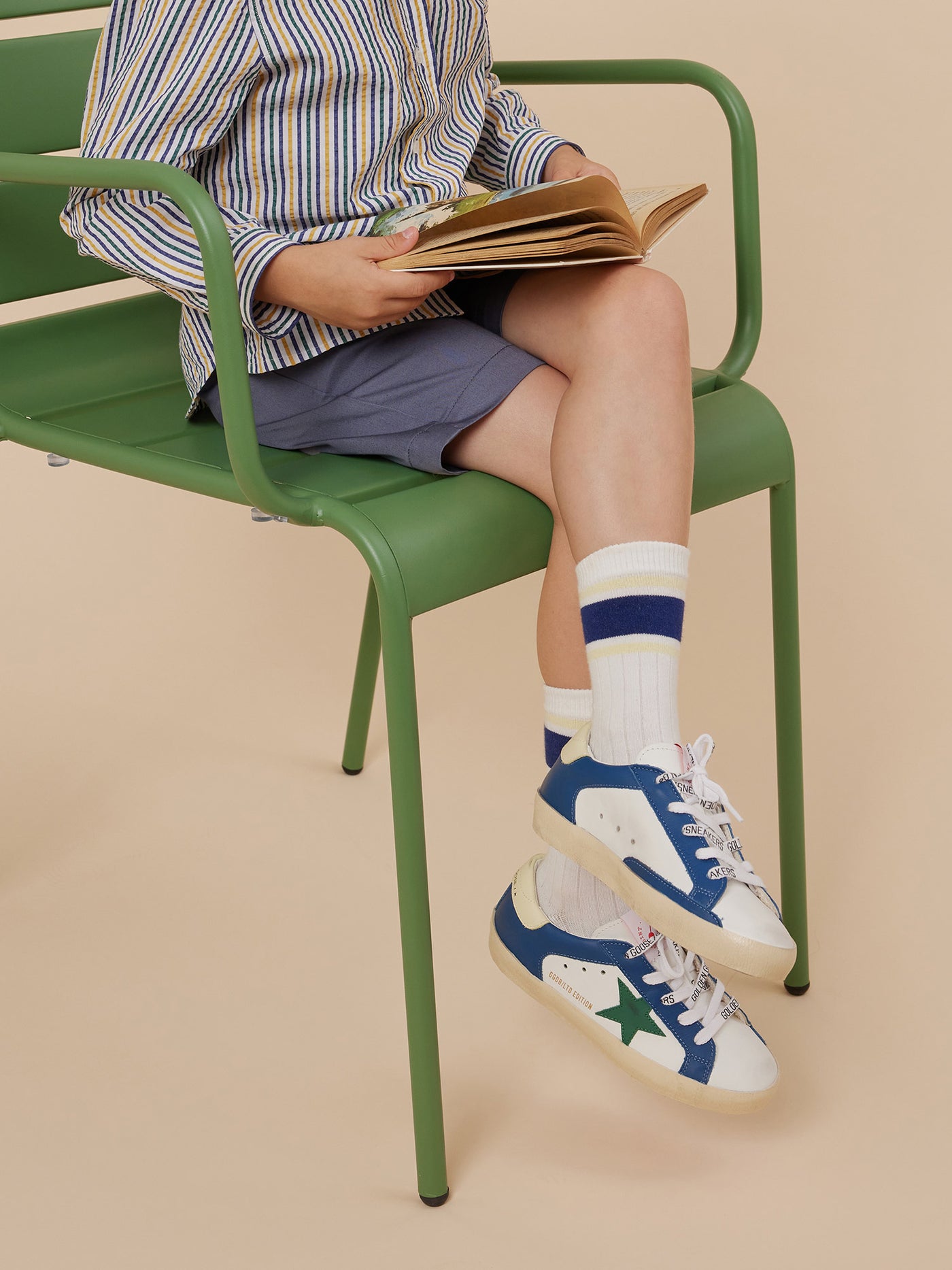 Bonpoint x Golden Goose Sneakers Northern Blue