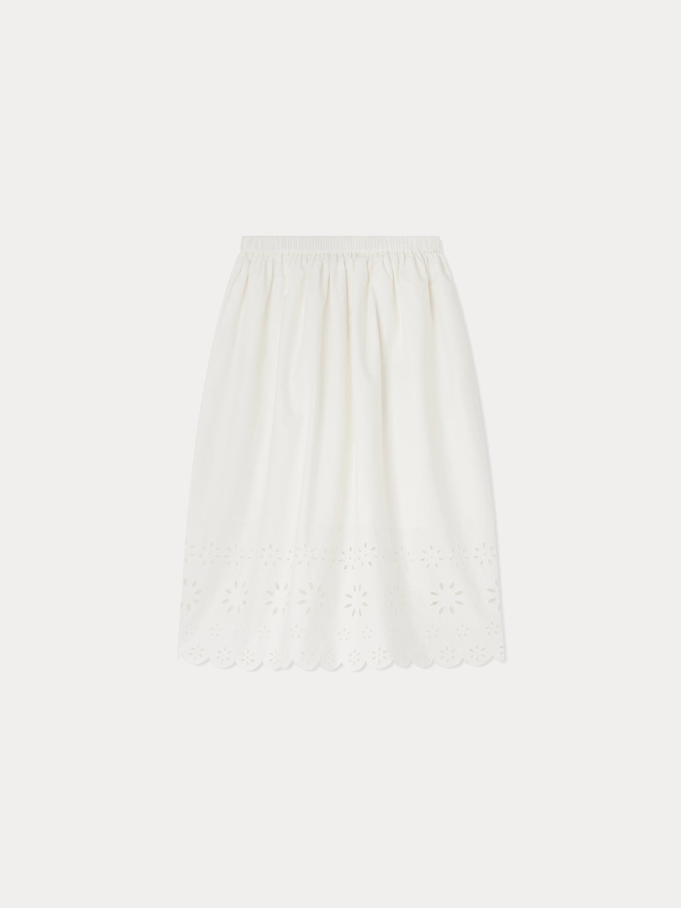 Flora Skirt milk white