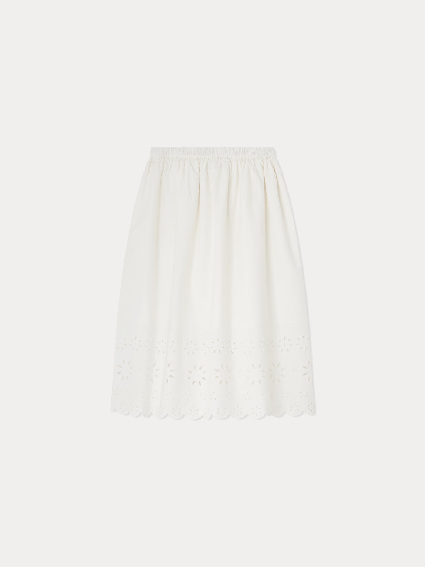 Flora Skirt milk white