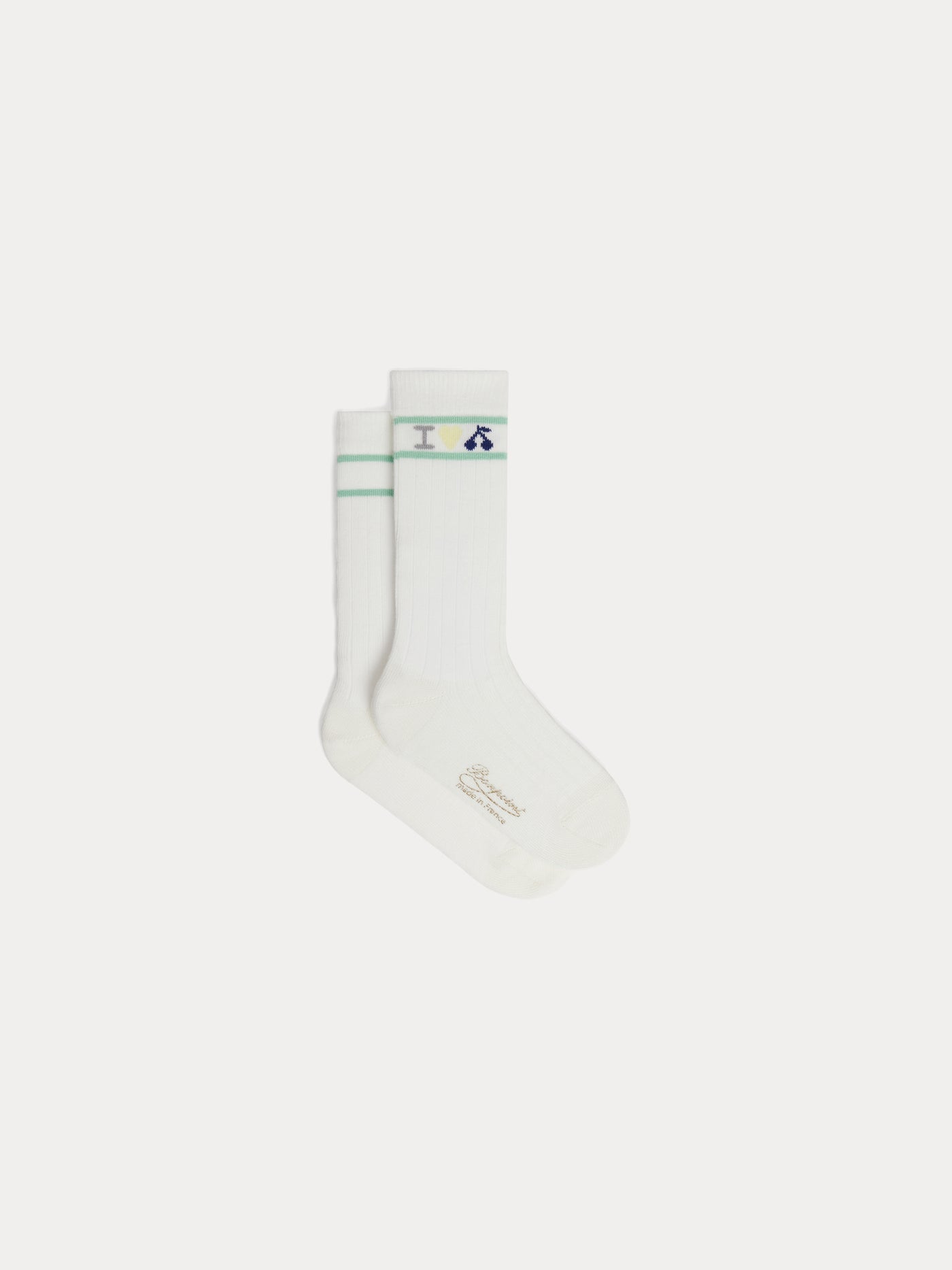 Filo Socks milk white