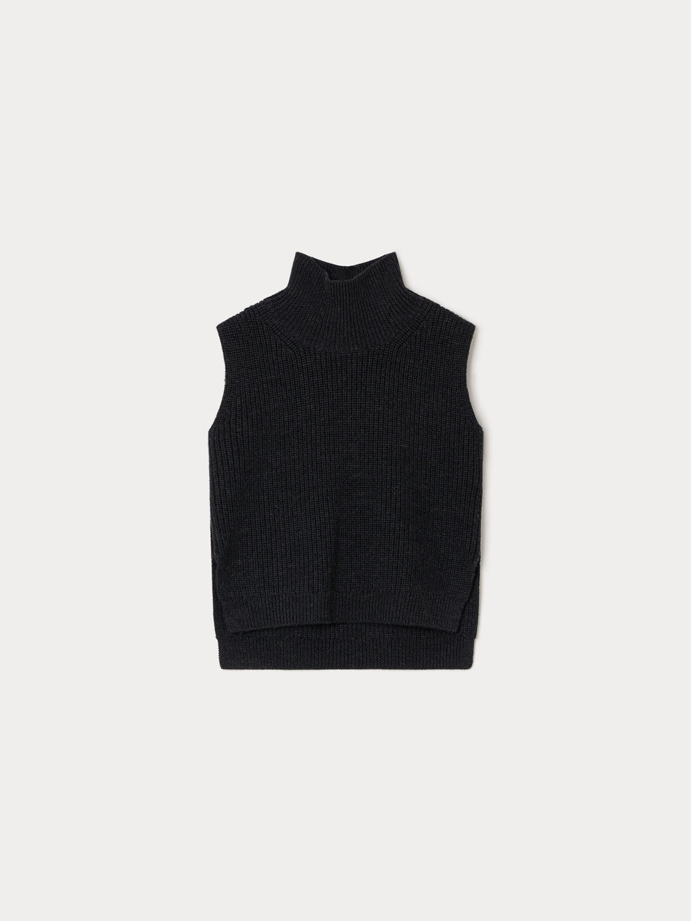Bouchra Sweater Vest medium heathered gray