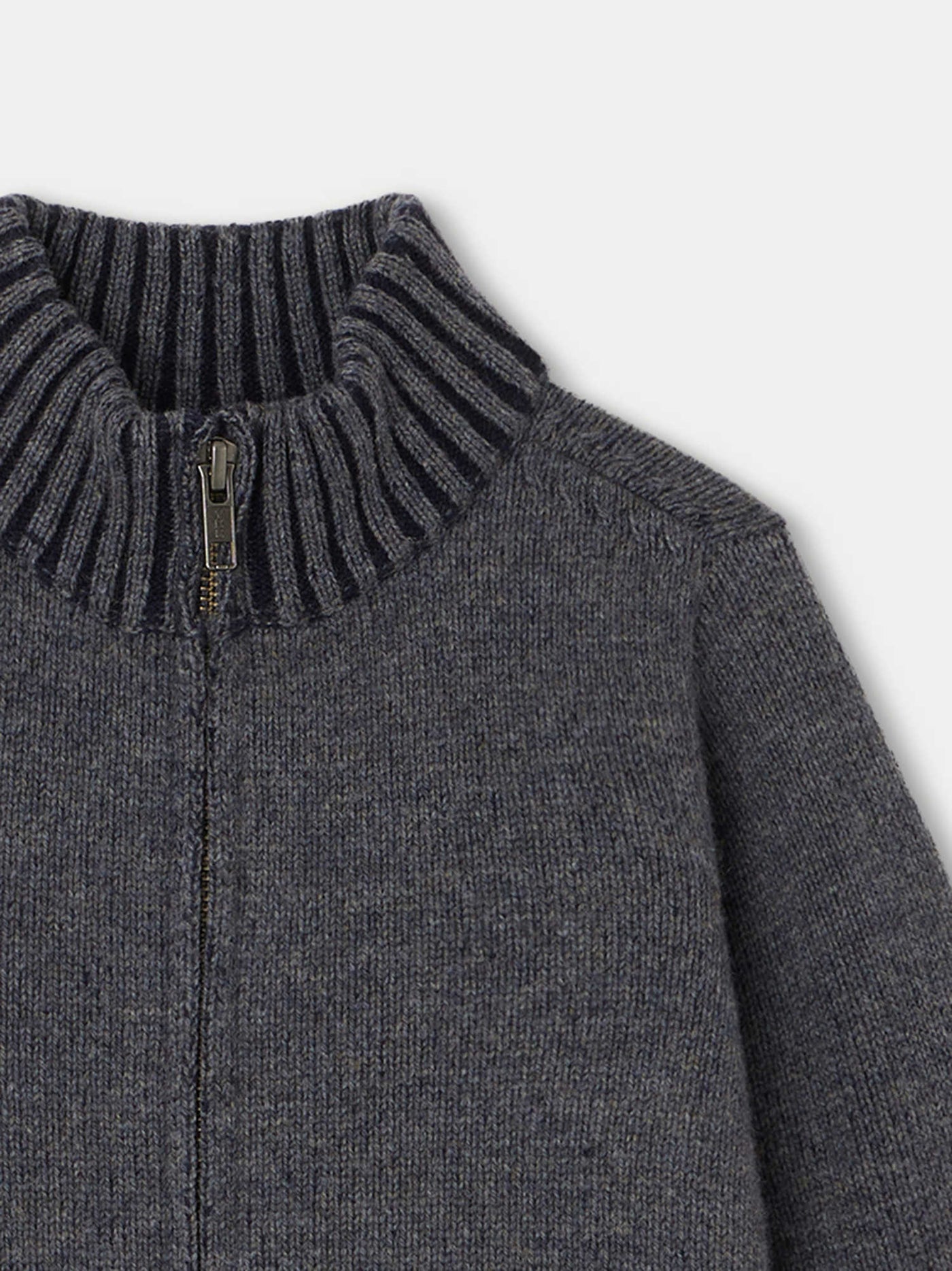 Berny Cardigan slate blue