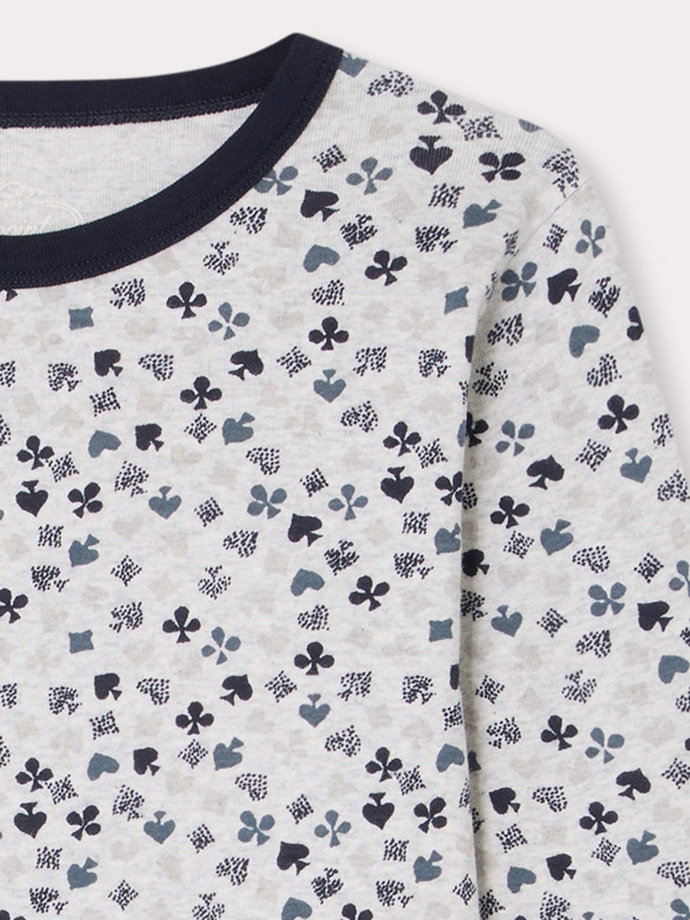 Planet Pajamas heathered gray