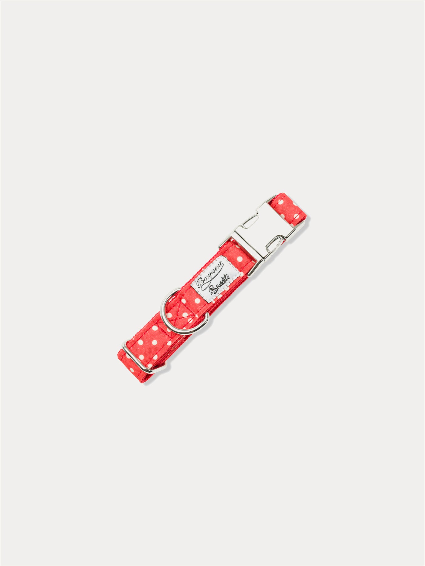 Bonpoint x French Bandit Dog Collar red