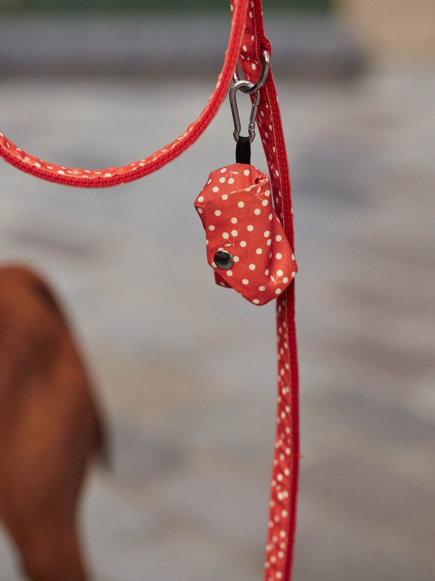 Bonpoint x French Bandit Leash 47 1/4 in. red