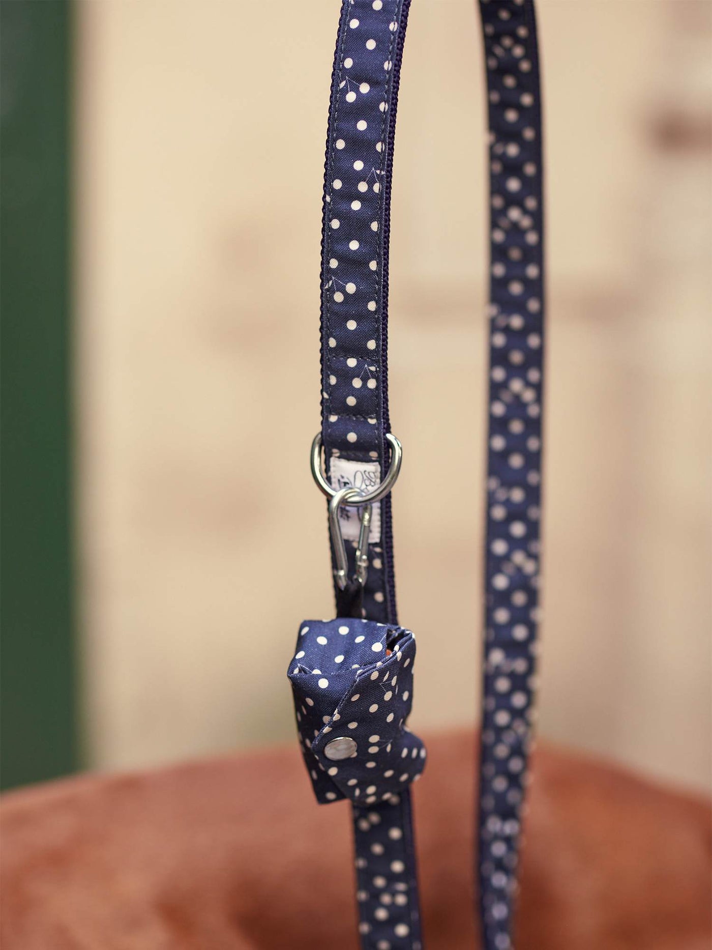 Bonpoint x French Bandit Dog Leash navy