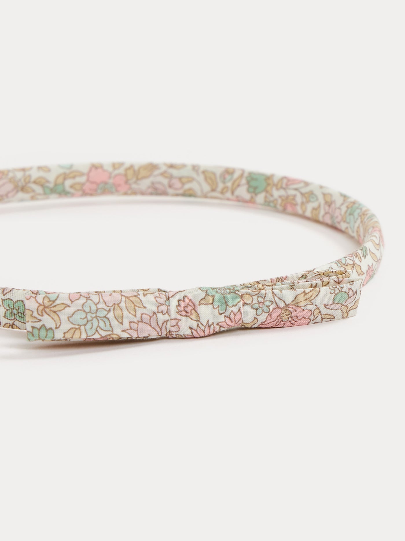 Stnœud Headband pink flowers