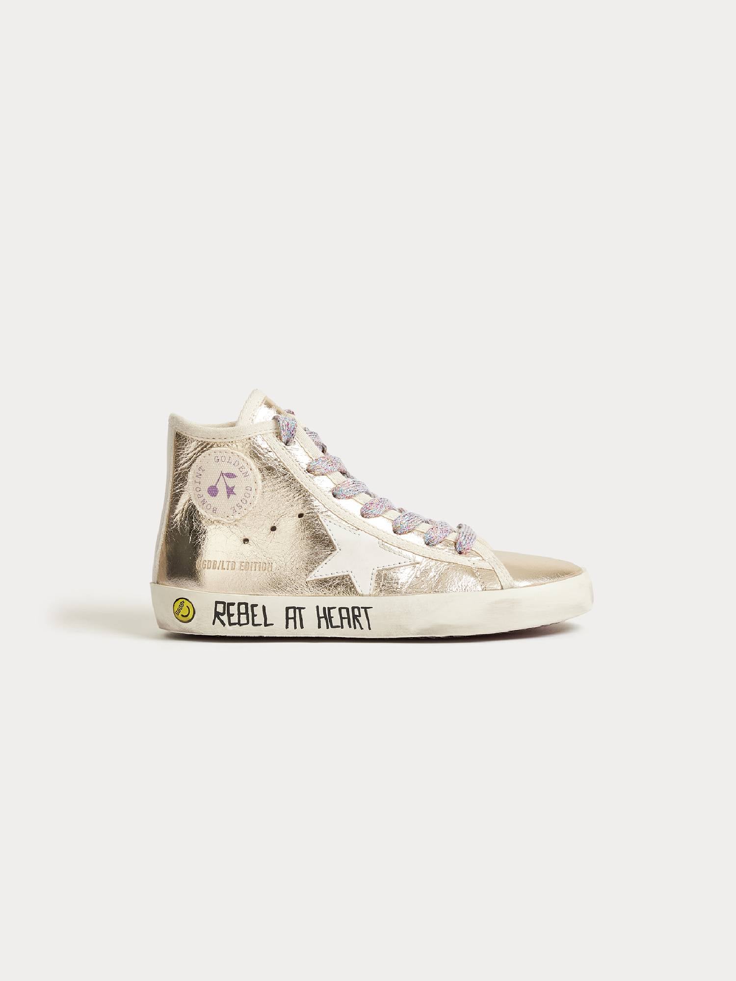 Golden goose hot sale heart sneakers