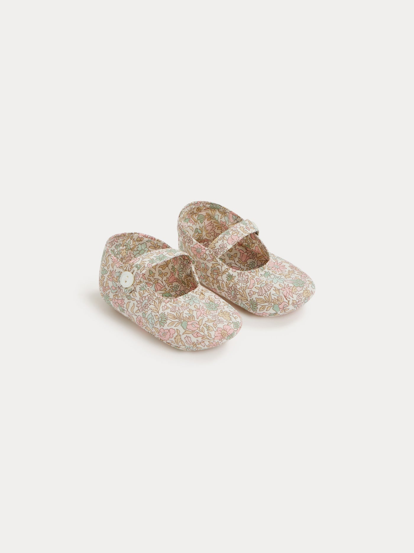 Lilibee Slippers pink flowers