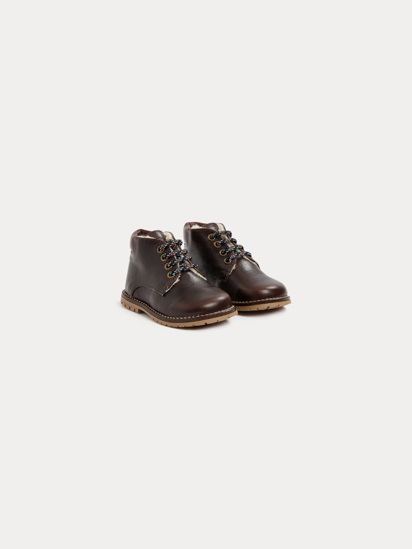 Diego First-Step Derby Shoes licorice
